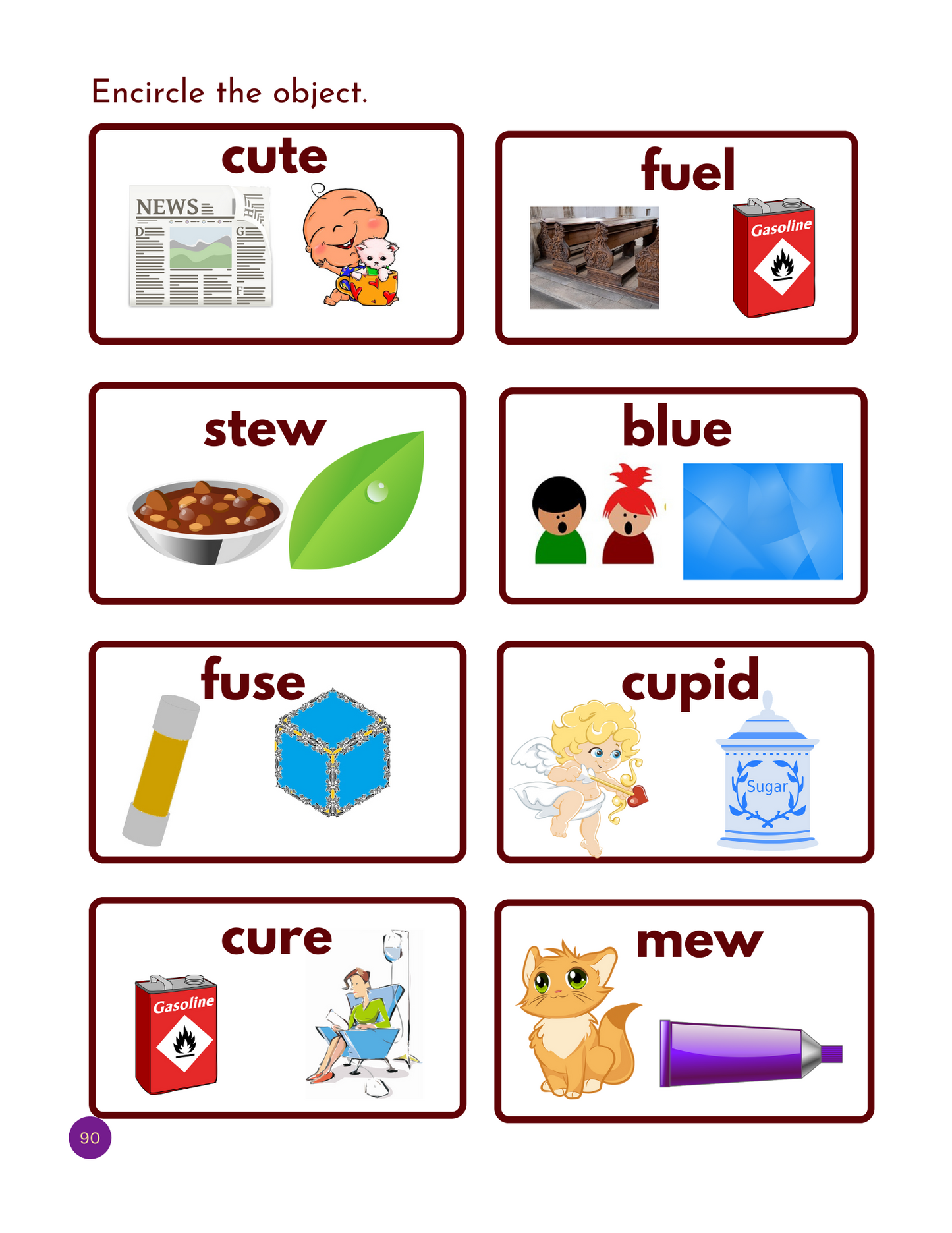 My First Long Vowel Sound Workbook: Printable Phonics Activities for kids / ESL &Beginner Leaners