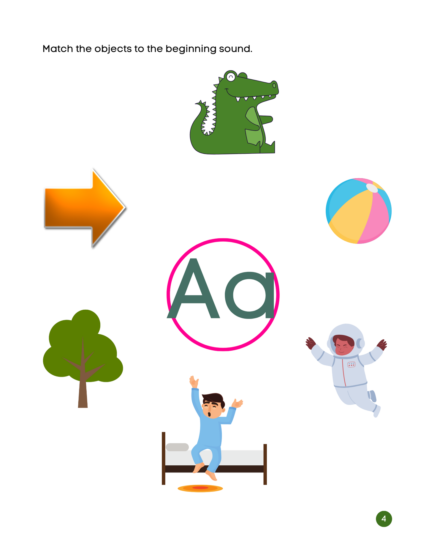 My First Vowels Workbook: Printable Phonics Activities for Kids / ESL Learning