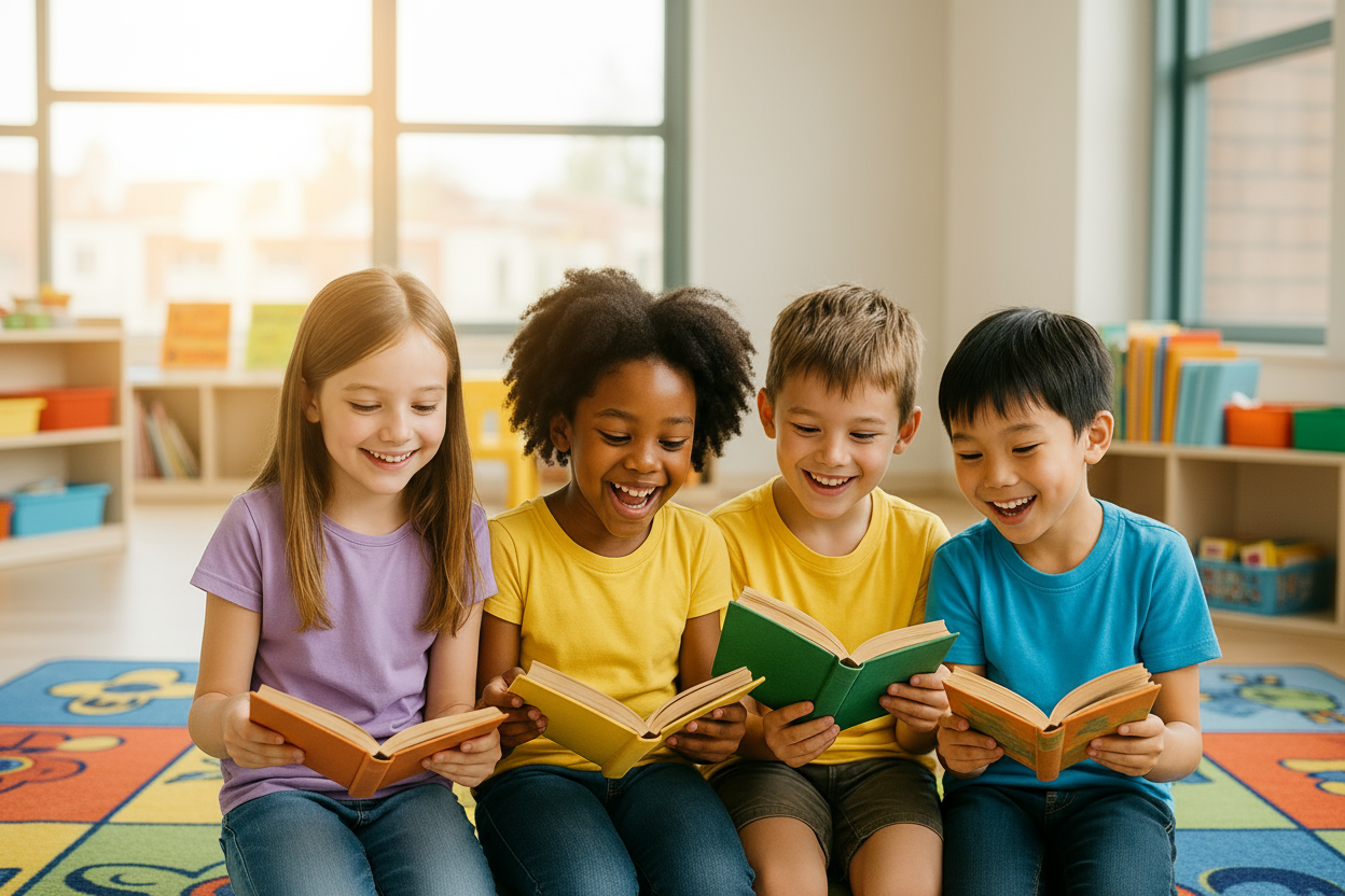 make the images of kids small