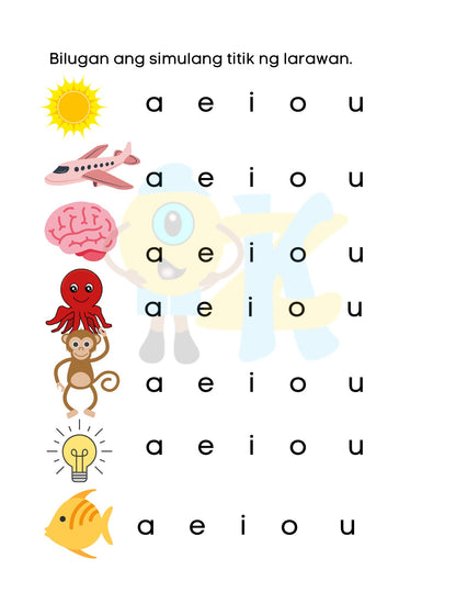 Pagsasanay sa Patinig