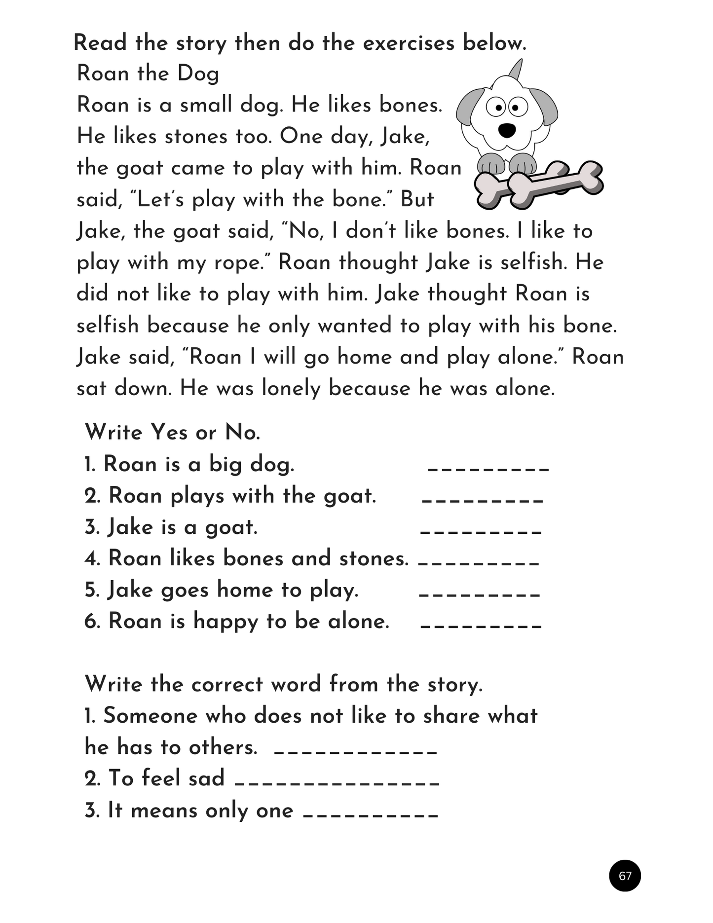 My First Reading Book 3 - Initial Blends, Digraphs & Long Vowel Stories with Creatve Activities