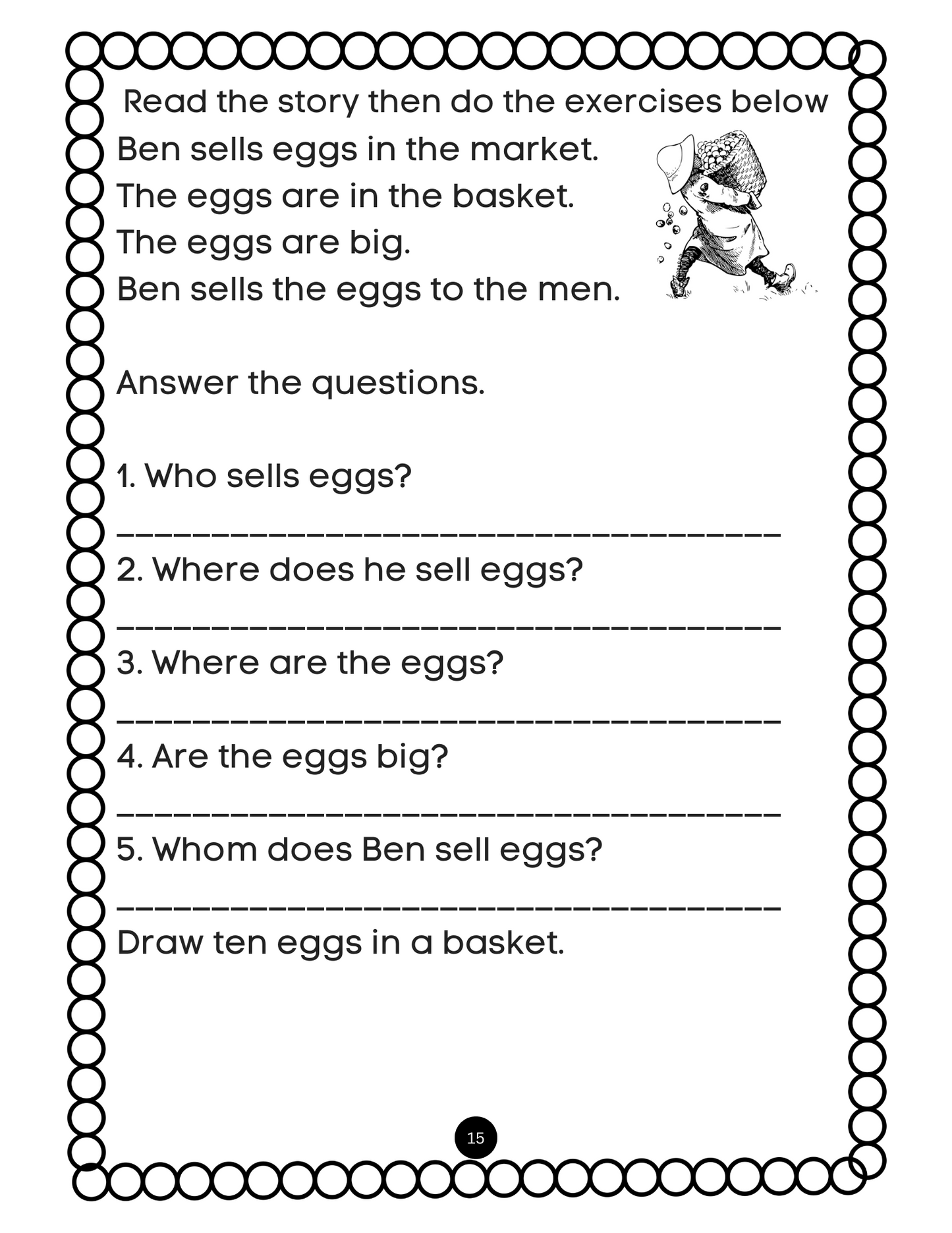 My First ESL Reading Book 1 - CVC & CVCC Stories With Comprehension Activities