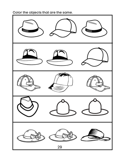 My First Reading Readiness Workbook for Beginners