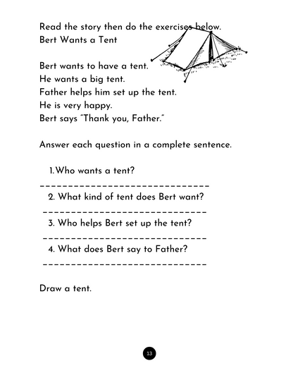 My First ESL Reading Book 2 - Final Blends & Digraphs Stories with Comprehension