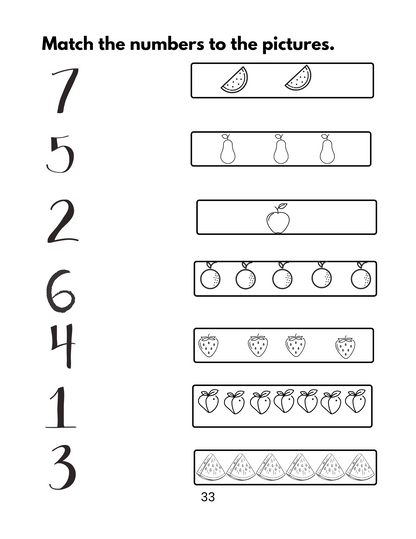 Learn to Count from 1 to 20 with Our Entertaining & Fun Beginner's Workbook!