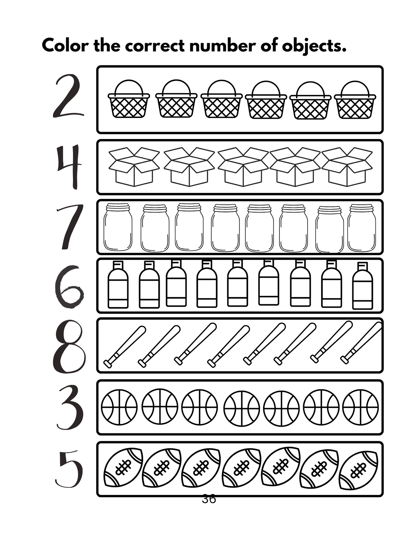 Learn to Count from 1 to 20 with Our Entertaining & Fun Beginner's Workbook!