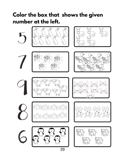 Learn to Count from 1 to 20 with Our Entertaining & Fun Beginner's Workbook!